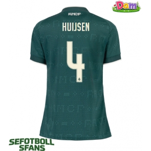 Real Madrid Dean Huijsen #4 Bortatröja Kvinnor 2026-27 Kortärmad